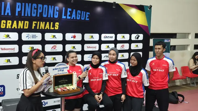 Arwana Jaya Juara Indonesia Pingpong League 2024
