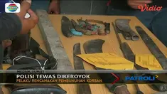 Empat pelaku pengeroyokan polisi di Medan, Sumatera Utara, diringkus polisi. 
