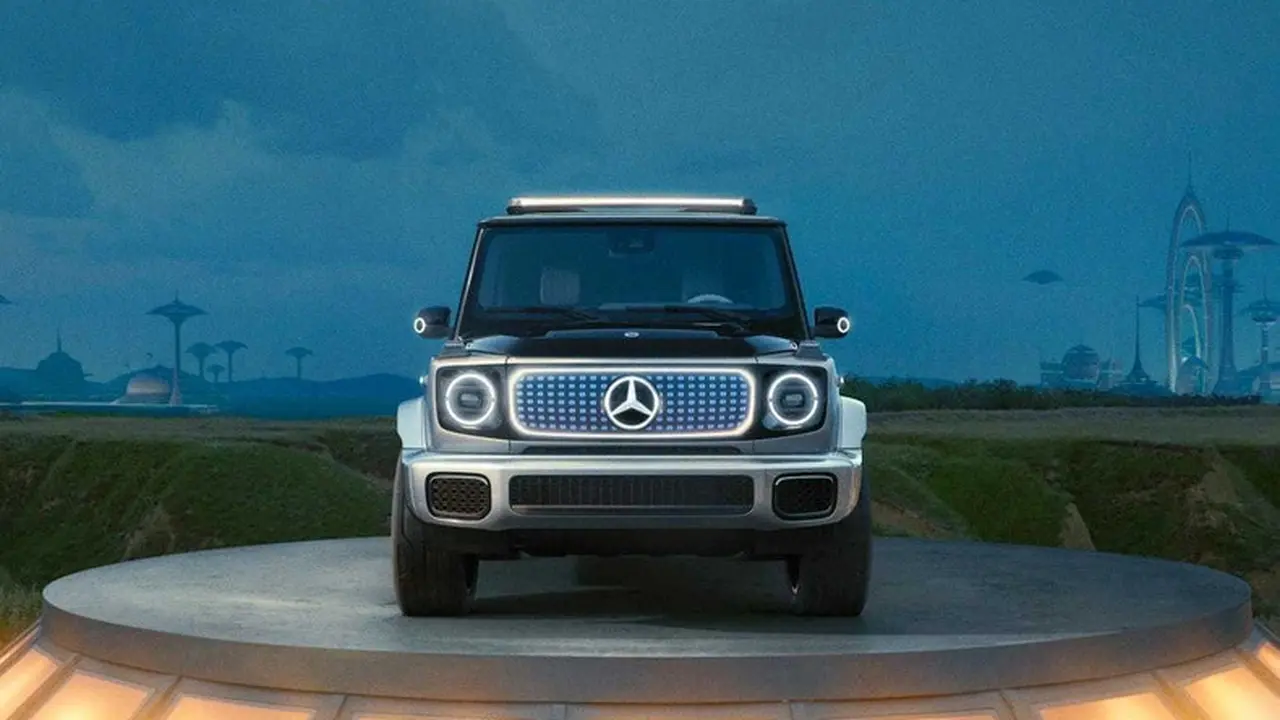 Mobil listrik Mercedes-Benz Concept EQG atau G-Wagen. (Dok. Mercedes-Benz)