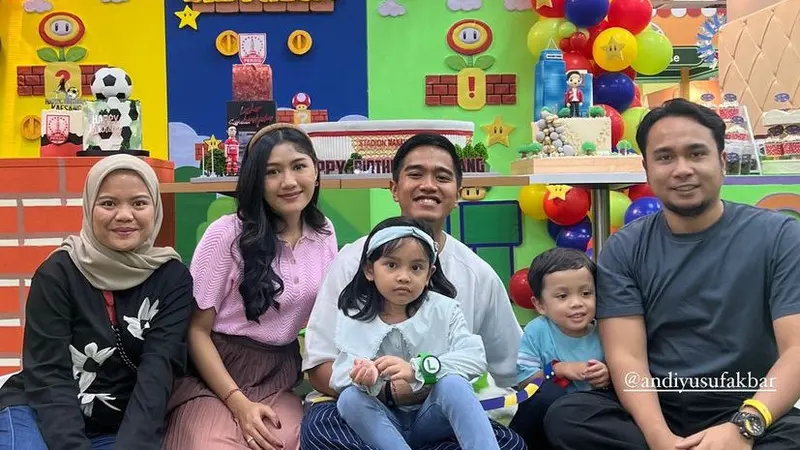 Erina Gudono saat Perayaan Ulang Tahun Kaesang Pangarep