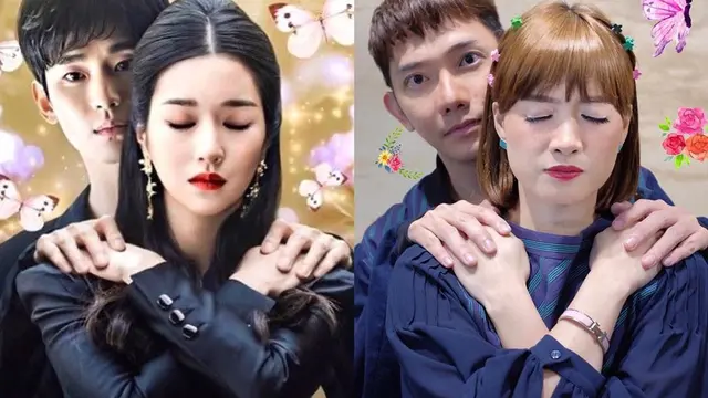 Potret Chika Jessica Parodikan Adegan Drama Korea. (Sumber: Instagram/chikajessica88)