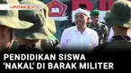 Sebanyak 40 siswa akan dikirim ke barak TNI Kodim 0610 Sumedang, pada Jumat besok. Dimana sebelum dididik selama satu bulan, para pelajar ini menjalani tes kesehatan dan psikologi.
