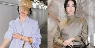 Lihat di sini beberapa potret gaya kontras Song Hye Kyo di Hong Kong untuk acara FENDI.