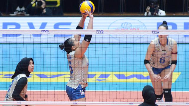 Pemain Bandung bjb Tandamata saat Proliga 2026 melawan JPE