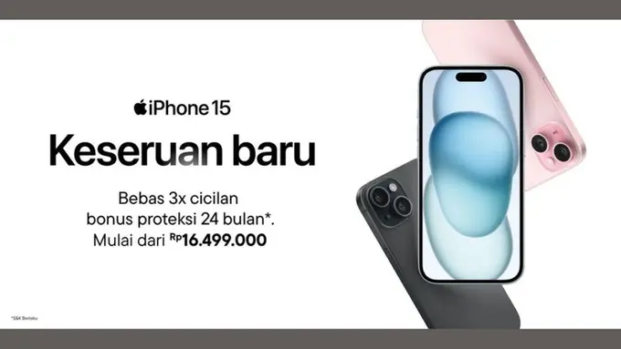 Jangan Lupa Pilih Pengambilan di Midnight Launch Jakarta atau Surabaya Saat Pre-Order iPhone 15 Incaran di Blibli