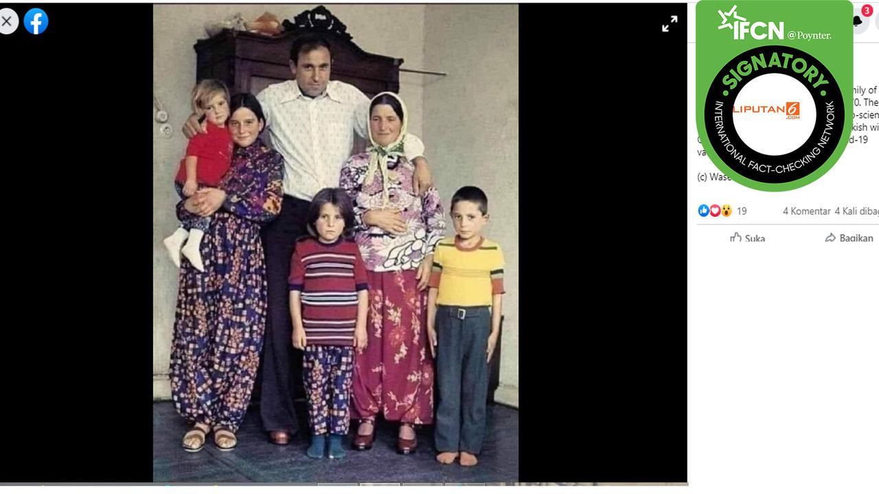 Ini bukan foto penemu vaksin covid-19