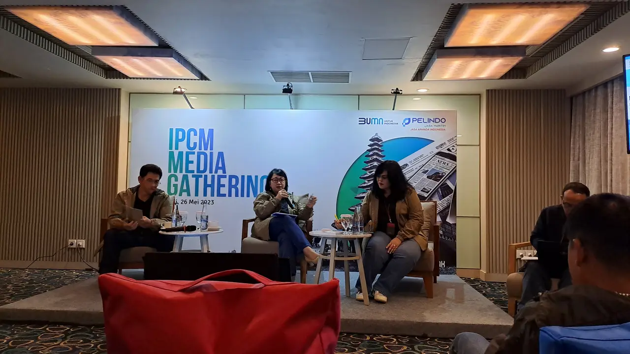 Media gathering PT Jasa Armada Indonesia Tbk (IPCM), Jumat (26/5/2023). (Foto: Liputan6.com/Agustina Melani)