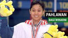 Berita video tentang Winarni, salah satu pahlawan Indonesia di Olimpiade Sydney 2000, yang membutuhkan bantuan untuk anaknya yang sakit.