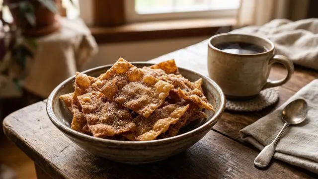 Camilan dari Kulit Lumpia yang Tersisa