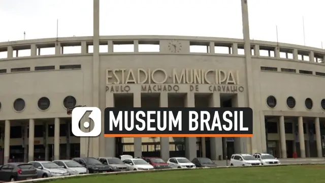 VIDEO: Museum Sepak Bola Brasil Dibuka Kembali dengan Pameran Patung Pele