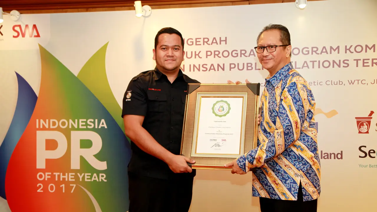 Liputan6.com Raih Penghargaan The Best Creative Public Relations 2017