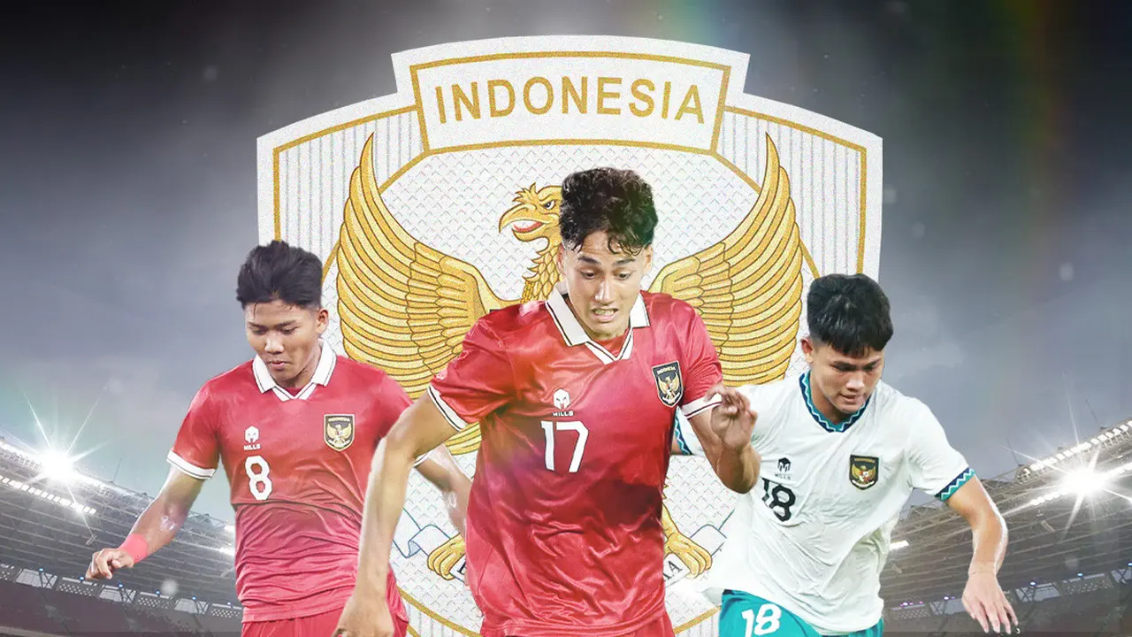 Timnas Indonesia - Arkhan Kaka, Hokky Caraka, dan Rafael Struick