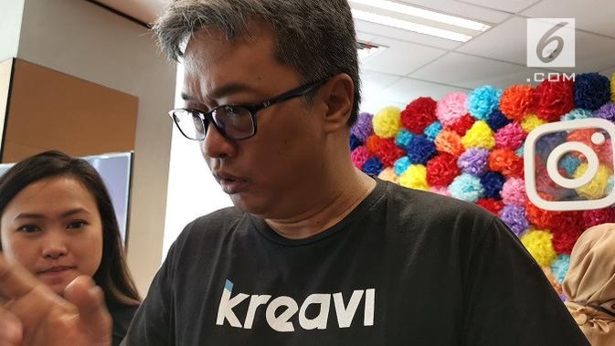 CEO Kreavi Anto Motulz. (Liputan6.com/ Andina Librianty)