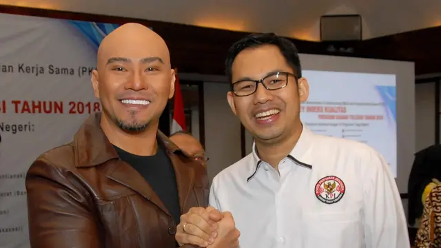 Deddy Corbuzier dan Ketua KPI Pusat