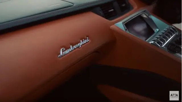 6 Momen Atta Halilintar Jajal Mobil Lamborghini Barunya, Merasa Mirip Naik Pesawat
