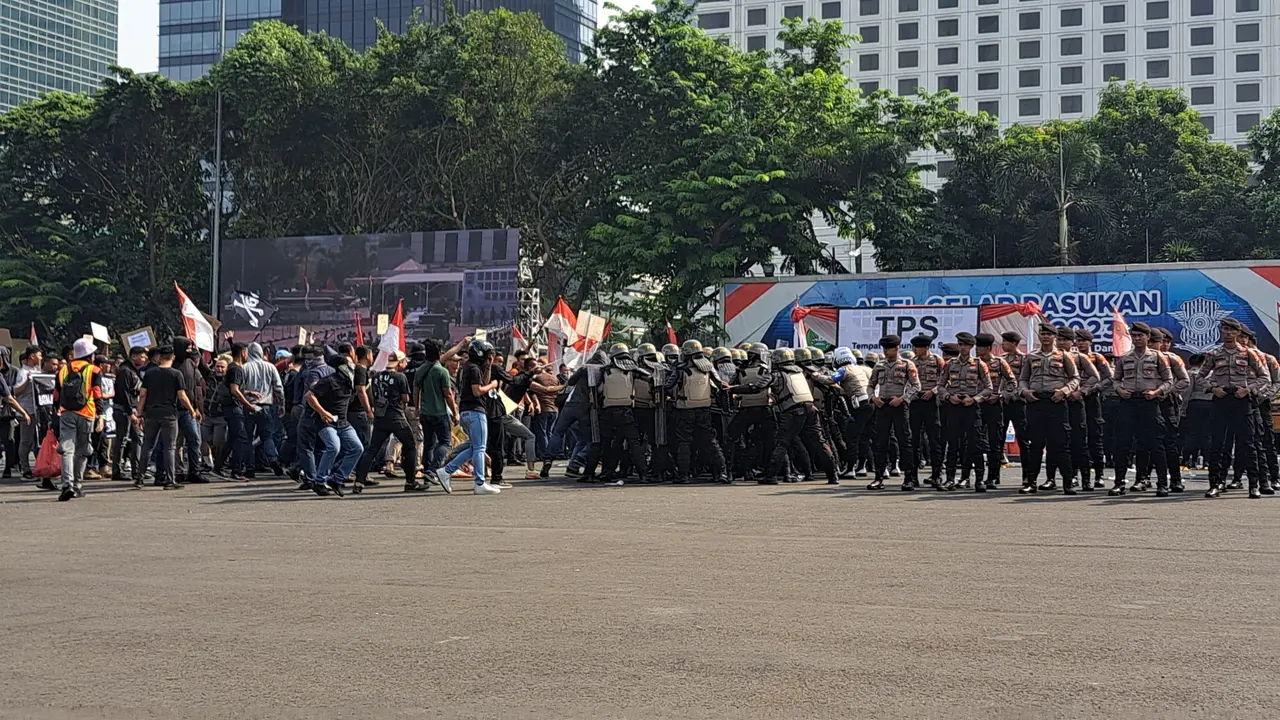 Simulasi pengamanan Pemilu 2024 di Polda Metro Jaya