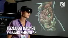 Mahasiswa Kebidanan di Australia menggunakan teknologi VR (Virtual Reality) dalam mempelajari proses kehamilan
