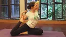 Pevita Pearce merupakan salah satu artis muda yang gemar berolahraga. Ia suka olahraga seperti yoga, renang, dan nge gym. (Foto: instagram.com/pevpearce)