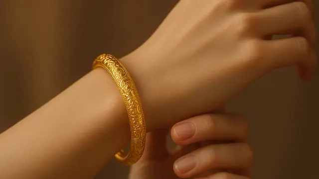 model gelang pipa motif ukiran etnik