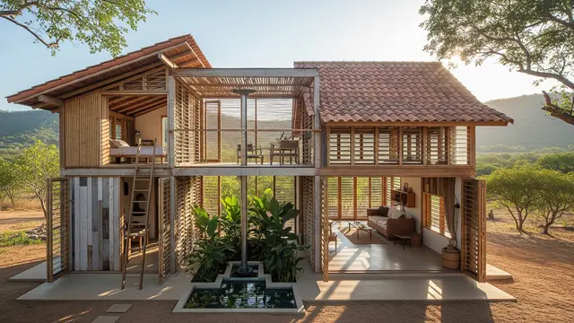 Desain Rumah Banyak Ventilasi Cocok untuk Daerah Panas/Gemini AI