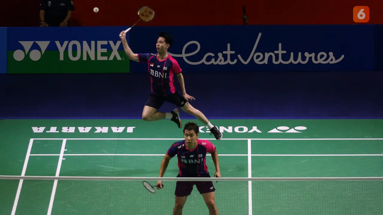 East Ventures Indonesia Open 2022: Marcus Fernaldi Gideon/Kevin Sanjaya Sukamuljo