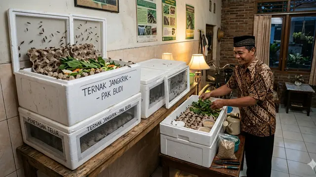 Ternak Jangkrik. Gemini