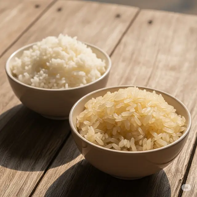 Nasi vs ketan
