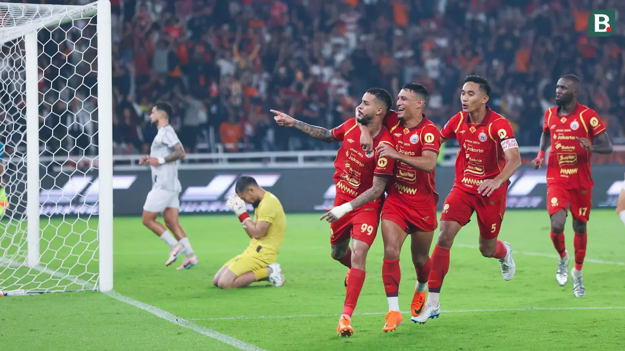 Foto: Drama 2 Gol Penalti Antarkan Persija Bungkam Madura United di BRI Super League
