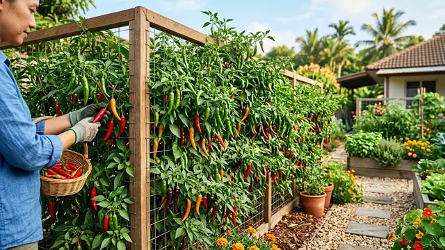Pagar Edible Garden yang Bisa Dipanen Gemini AI