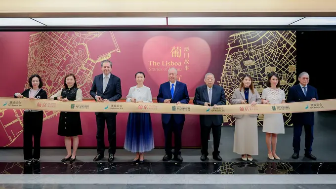 Ilustrasi pembukaan Grand Lisboa Palace Art Gallery/SJM Resorts, S.A.