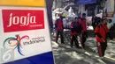 Sejumlah penyandang tuna netra mengikuti sosialisasi jalur disablitas di kawasan pendestrian, Malioboro, Yogyakarta, (4/6).Sosialisai di selenggarkan agar penyandang disablitas dapat menggunakan fasilitas umum dengan mudah.(Boy Harjanto)