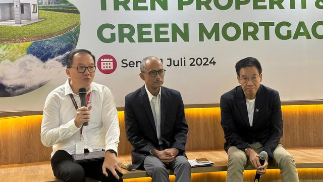 Bank CIMB Niaga hadirkan produk dan program pembiayaan hijau, salah satu lewat KPR hijau. (Foto: Liputan6.com/Tira Santia)