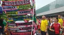 Suasana jelang laga persahabatan antara Austria melawan Brasil di sekitar Stadion Ernst Happel, Wina, Minggu (10/6/2018). Austria kalah 0-3 dari Brasil. (Bola.com/Reza Khomaini)