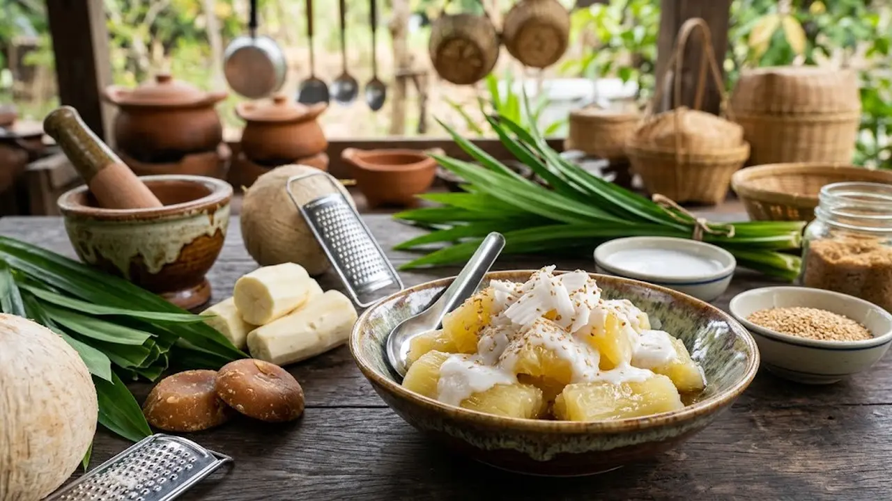 Resep Singkong Ala Thailand