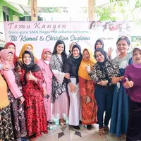 Titi Kamal berkunjung ke SMP dan SMA tempatnya sekolah dulu (Foto: Instagram/@titi_kamall)