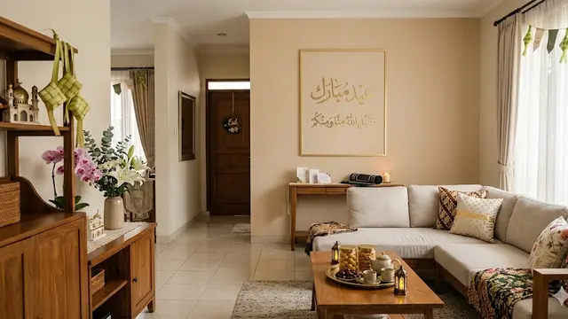 Ide Dekorasi Rumah untuk Open House Lebaran
