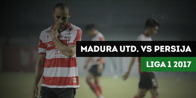 VIDEO: Highlights Liga 1 2017, Madura United vs Persija Jakarta 1-1