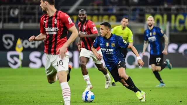 Foto: Pecundangi AC Milan, Inter Milan Melaju ke Final Coppa Italia