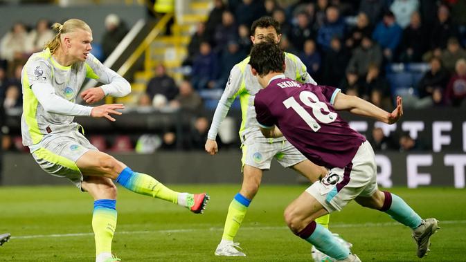 Burnley vs Man City: Erling Haaland Antar The Citizens Ambil Alih Puncak Klasemen dari Arsenal