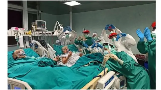 Kisah Pasangan Lansia Rayakan Ultah Pernikahan di Rumah Sakit, Bikin Haru