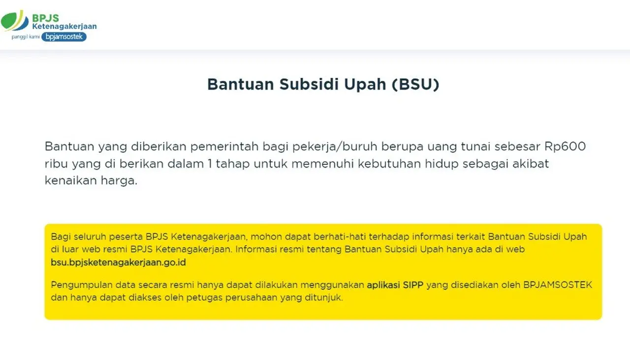 Cara Mengecek Apakah Kamu Termasuk Calon Penerima BSU 2022 atau Tidak.