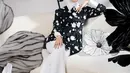 Simple tapi elegan, padu padan printed shirt, celana kulot, dan hijab segi empat ala Citra Kirana satu ini bisa jadi inspirasi. Lengkapi gaya dengan pointed shoes warna putih senada untuk menambah kesan elegan. [@citraciki].