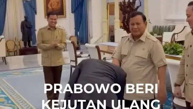 Prabowo Beri Kejutan Ulang Tahun Ke Menlu Sugiono