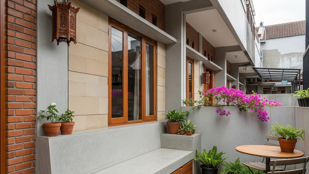 8 Model Teras Rumah Terbatas di Depan Gang tapi Tetap Asri dan Nyaman
