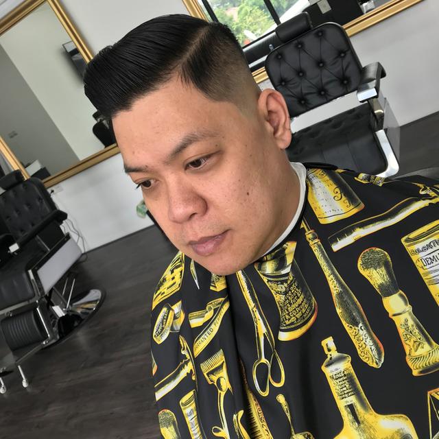 Side Part Hair