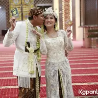 Masayu Clara dan Qausar Harta (KapanLagi.com/Muhammad Akrom Sukarya)