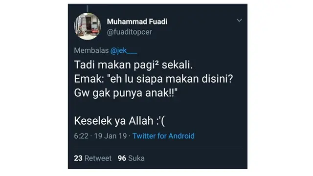 Reaksi Kocak Emak-emak