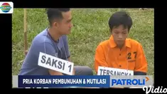 Usai ditetapkannya Ibrahim sebagai salah satu tersangka, polisi langsung mengelar reka ulang kejahatan sadis yang menimpa Karoman.