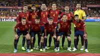 Ilustrasi Timnas Spanyol. (AFP/Javier Soriano)