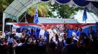 Ketua Umum Partai Amanat Nasional (PAN) Zulkifli Hasan (Zulhas) saat menghadiri acara di Watersix Game Waleri, Jawa Tengah, Selasa (26/12/2023).